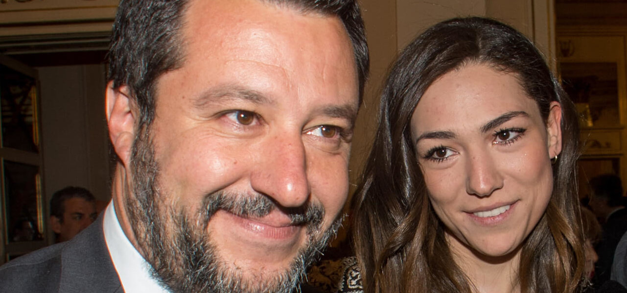 Matteo Salvini e Francesca Verdini, loro sempre più innamorati